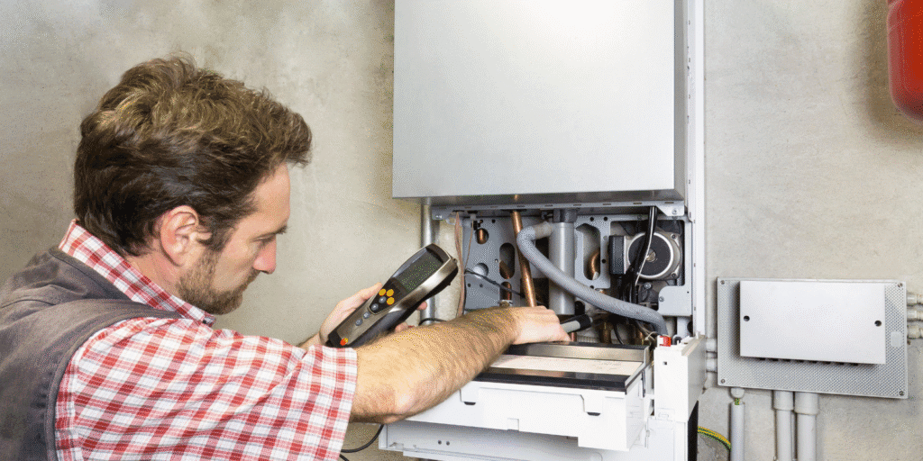 Gas boiler repairs in Westbury