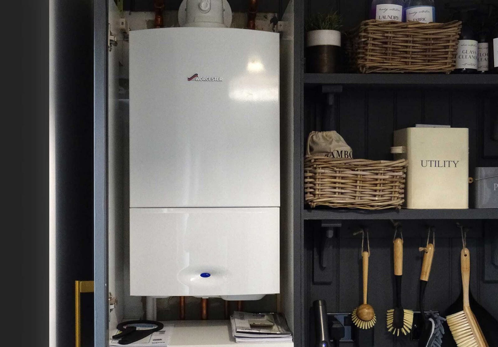 Central heating system installation with new radiators and pipework completed by Philip Cheeseman and Sons